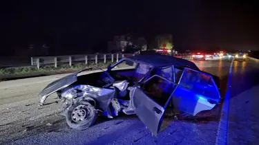 Bursa'da iki otomobil çarpıştı: 10 yaralı