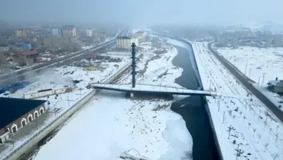 Dondurucu soğuklar devam ediyor! Termometreler eksi 25'i gösterdi