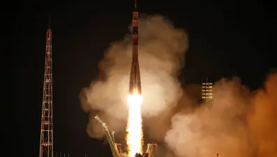 Tarihte ilk kez 2 kadın uluslararası uzay üssünde görev yapacak (Soyuz MS 12 uzaya fırlatıldı)