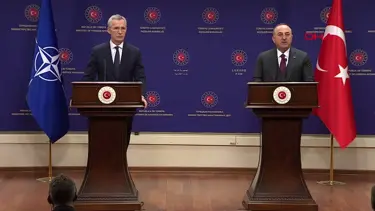 Çavuşoğlu: NATO ilk andan itibaren hızla harekete geçti (Stoltenberg Türkiye'de)