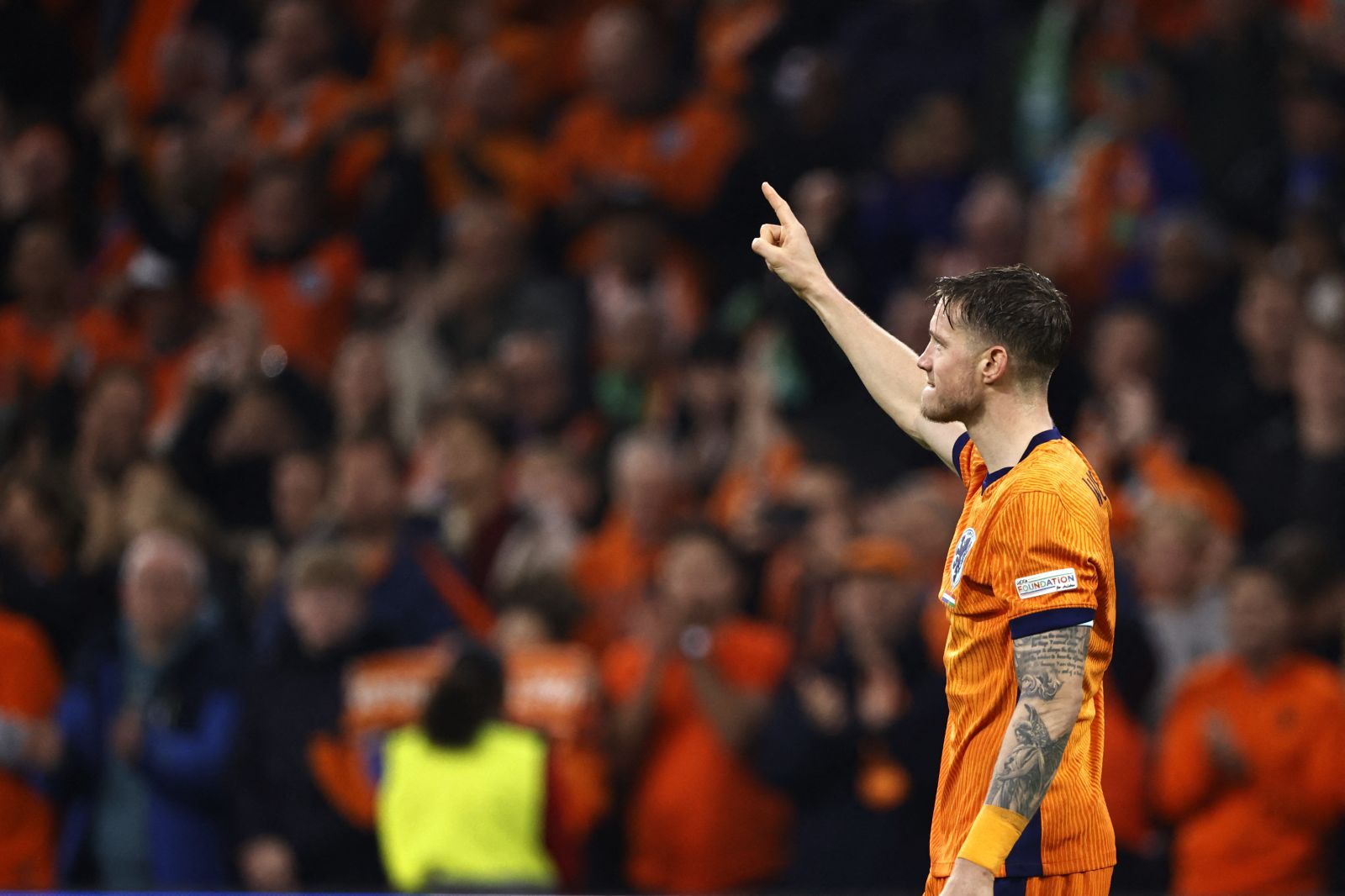 Ajax'tan sakatlık açıklaması: Weghorst 6 hafta sahalardan uzak kalacak