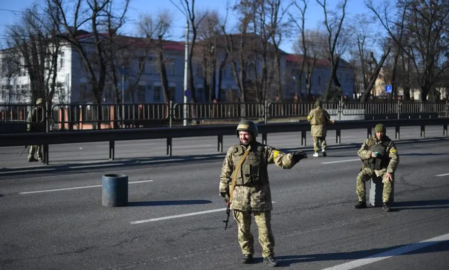 Rusya'nın saldırısının 3. gününde Ukrayna'dan fotoğraflar 6
