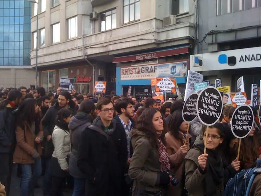 Hrant Dink anıldı 15