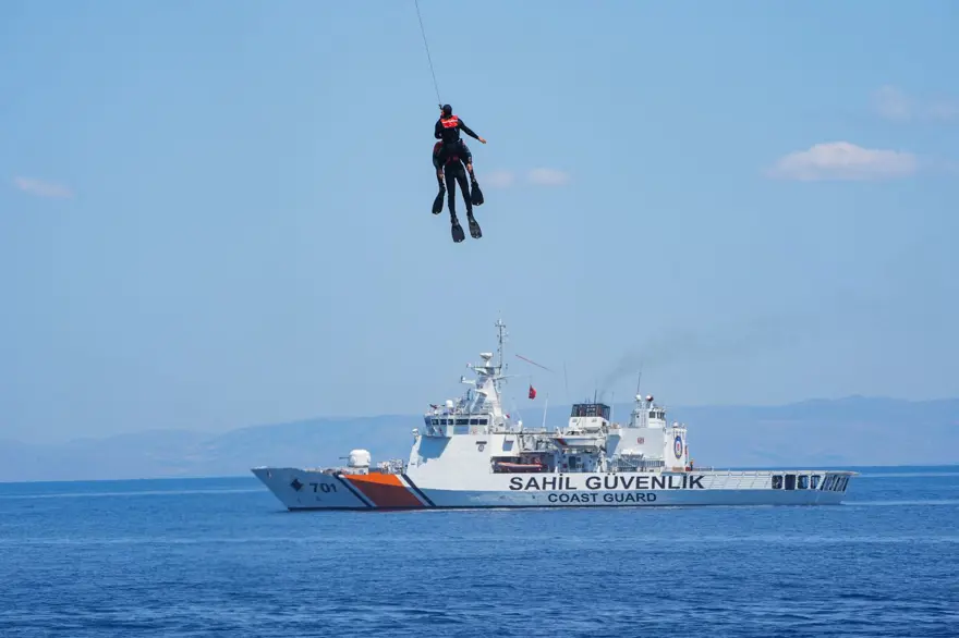 Ege Denizi'nde nefes kesen anlar 2