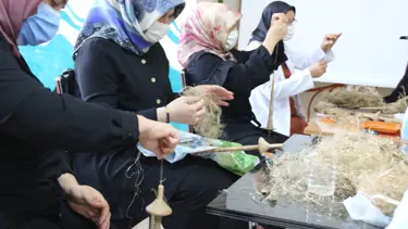 60 yıl aradan sonra kenevirden Rize Bezi üretildi
