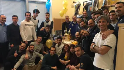 Obradovic'e doğum günü sürprizi