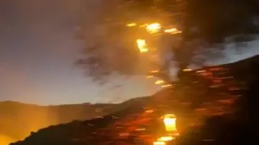 Adıyaman'da anız yangını