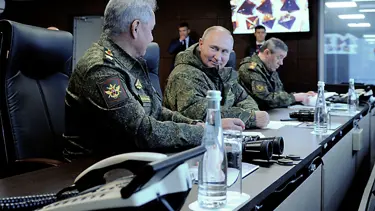 Rusya Devlet Başkanı Putin, "Vostok-2022" tatbikatını izledi