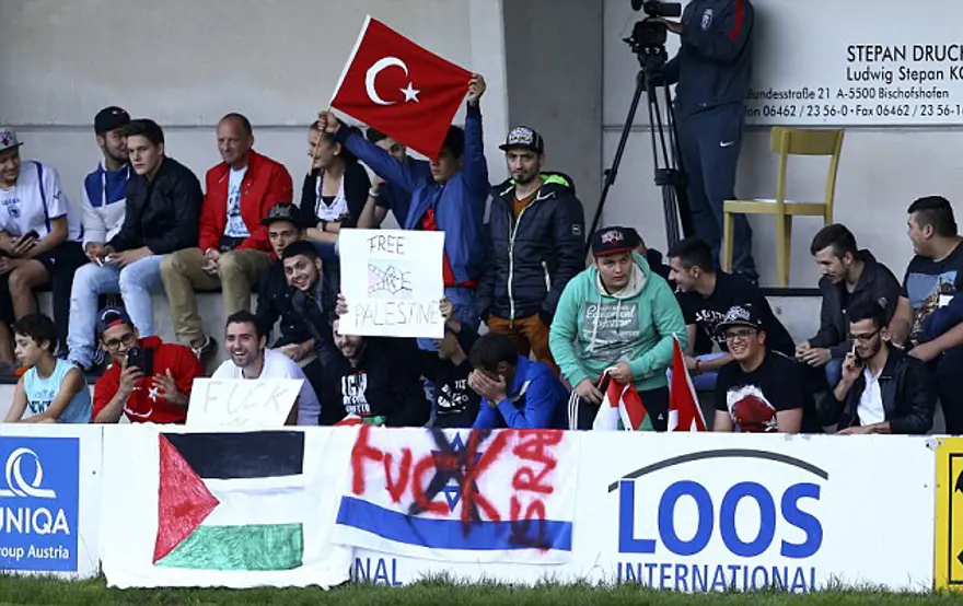 İsrail takımına Gazze saldırısı 1