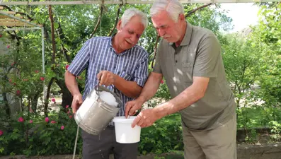 Kışın karla dolduruyorlar: Yazın serinlemek için kullanılıyor