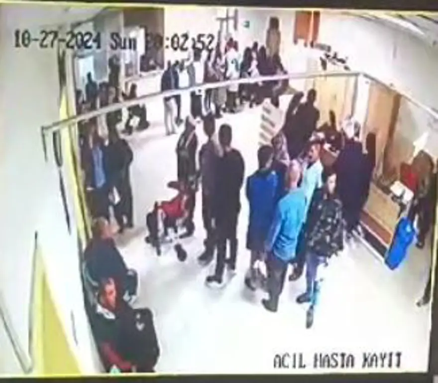 Adana’da deprem anı: Hastanedeki panik kamerada 1