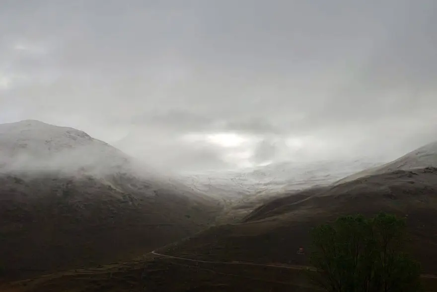 Hava soğudu, gece kar yağdı: Beyaz örtüyle kaplandı 2 Hava soğudu, gece kar yağdı: Beyaz örtüyle kaplandı 2
