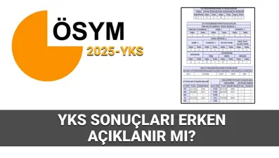 YKS sınav sonuçları 2025 tarihi: AYT, TYT ve YDT sonuçları erken mi, ne zaman açıklanacak? Takvim belli oldu