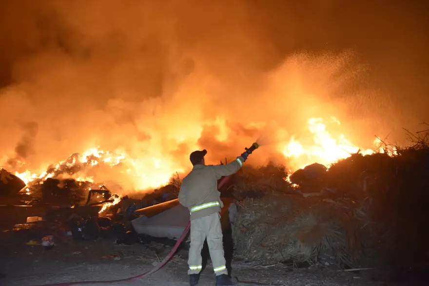 Bodrum’da korkutan yangın 6