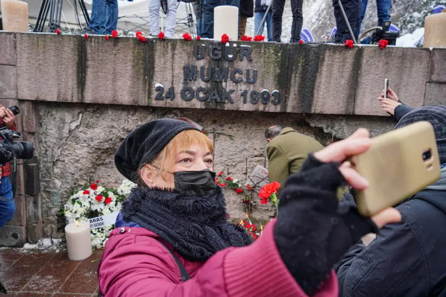 Uğur Mumcu, ölümünün 29'uncu yılında anıldı 10 Uğur Mumcu, ölümünün 29'uncu yılında anıldı 10