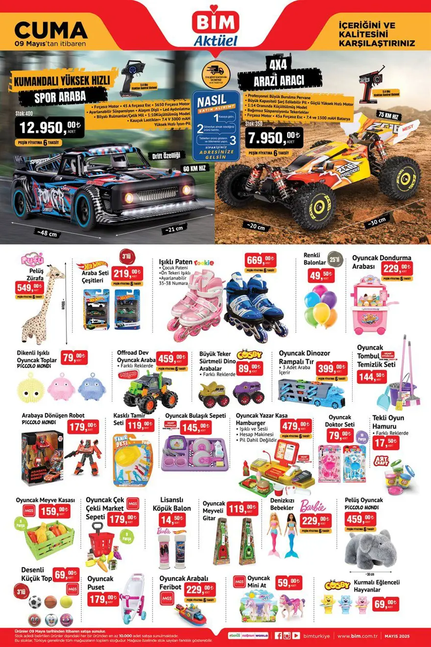 9 MAYIS BİM AKTÜEL ÜRÜNLER KATALOĞU 1