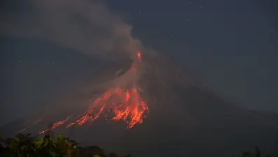 Endonezya'da volkanik hareketlilik