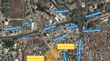 Çukurambar'daki arsaya rekor teklif
