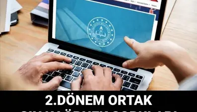 MEB duyurdu: 2.dönem 1.yazılı sınavlara ilişkin örnek sorular yayımlandı
