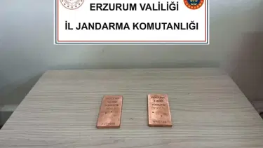 2 kilo sahte külçe altın ele geçirildi
