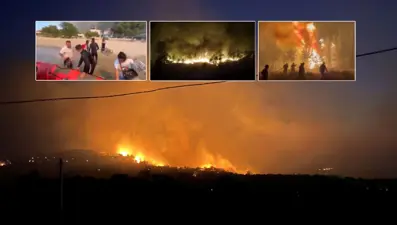 Orman yangınlarında son durum |  Osmaniye'deki yangından acı haber: Bir şehit, dört yaralı