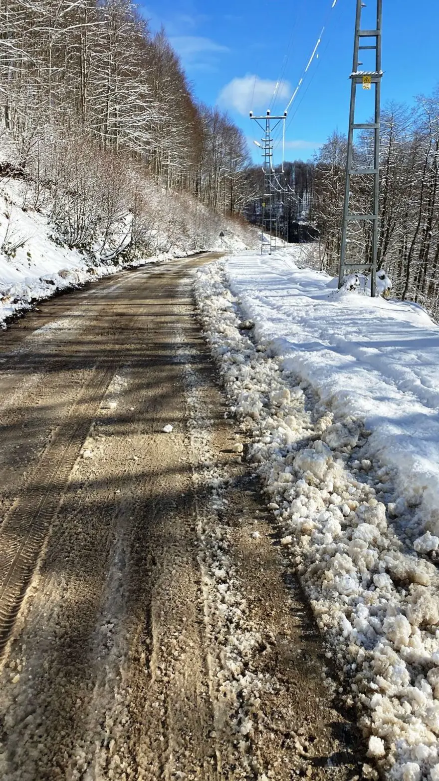 Samsun’da karla mücadele: 80 mahalle yolu ulaşıma açıldı 1