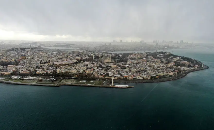 İstanbul'dan kar fotoğrafları 5