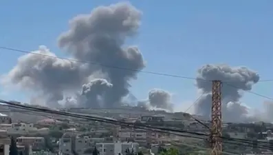 İsrail'den Lübnan'ın doğusuna hava saldırısı: "Rıdvan Gücü hedef alındı"