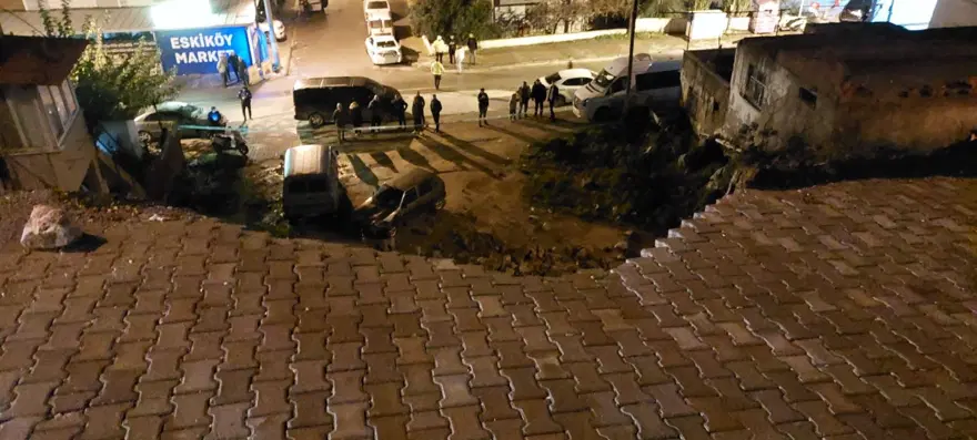 Muğla Milas'ta toprak kayması 