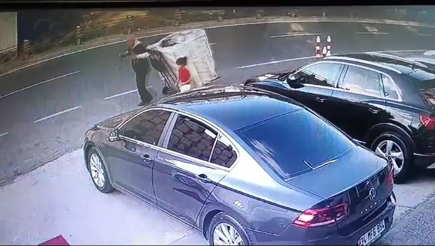 Şişli'de öldürülen 6 yaşındaki Şirin'in son görüntüleri! 1