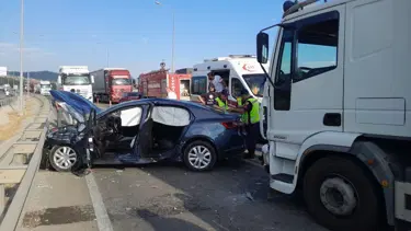 Geyve Belediye Başkanı Yıldız Bilecik'te kaza geçirdi