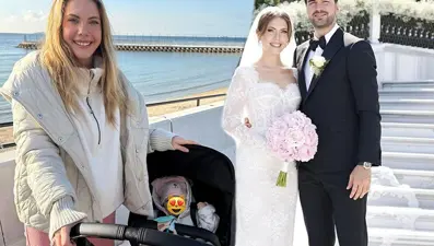 Eda Ece, kızı Mina İpek'i paylaştı