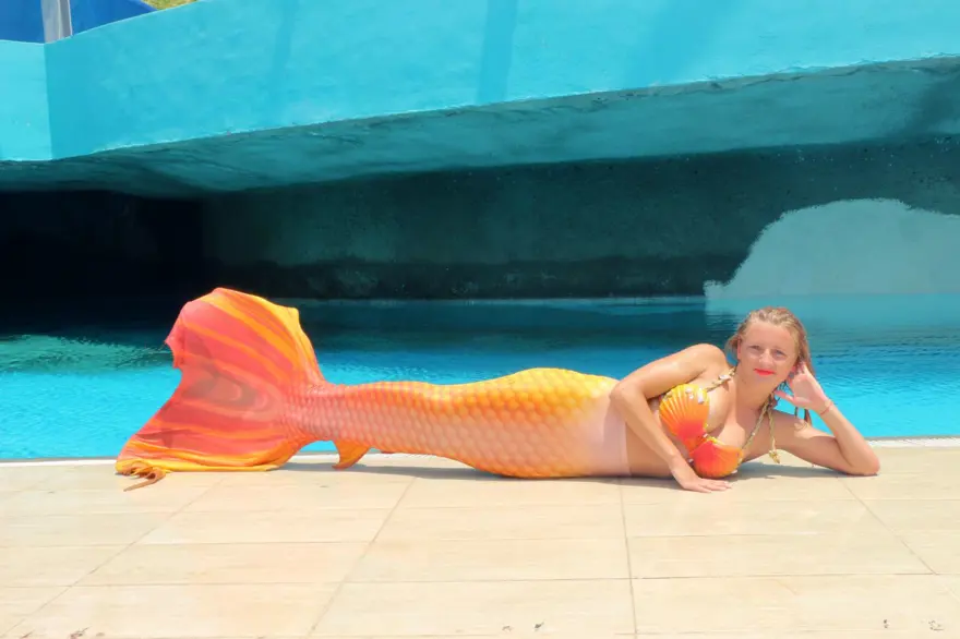 Yunus şovunun yerini deniz kızları aldı 