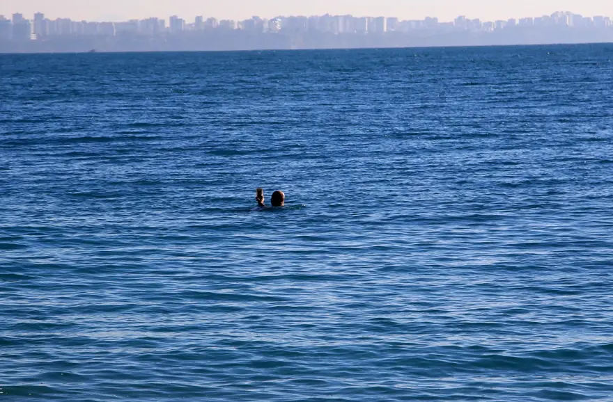 Yılın ilk gününde deniz keyfi 10
