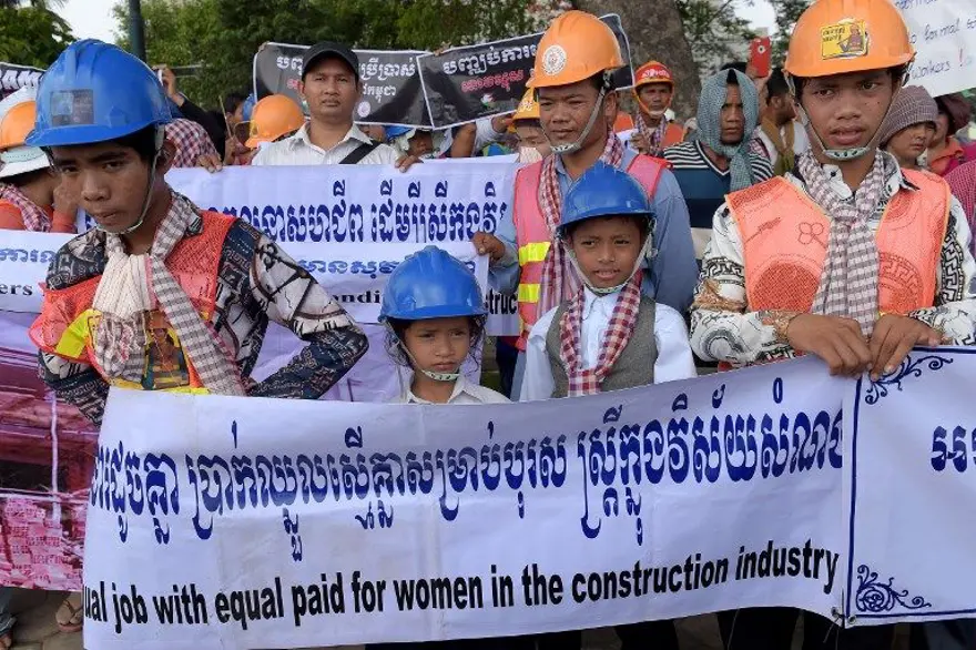 Dünyadan 1 Mayıs İşçi Bayramı manzaraları 4