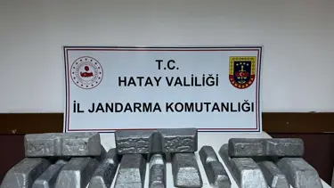 Hatay'da 78 kilogram zirkonyum ele geçirildi