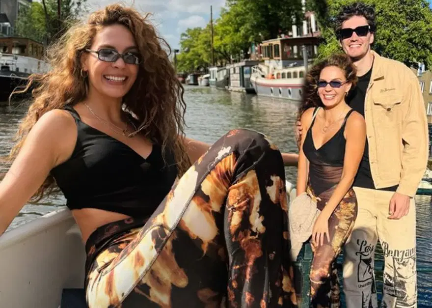 Ebru Şahin ile Cedi Osman'dan Amsterdam pozları 