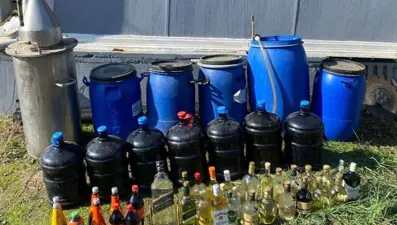 Tekirdağ'da litrelerce sahte içki ele geçirildi