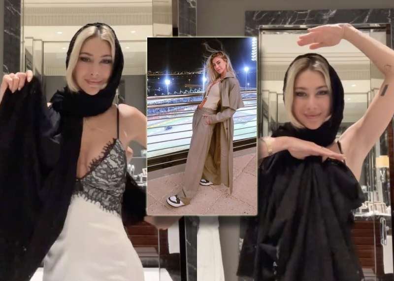 Gündüz yarış izledi, akşam veliaht prensin partisine katıldı! Şeyma Subaşı Bahreyn'de