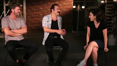 Organize İşler Sazan Sarmalı filminin kamera arkası