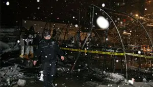 İşçi çadırlarında yangın: 11 ölü İşçi çadırlarında yangın: 11 ölü