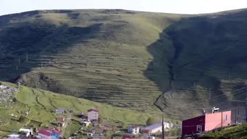 Ardahan'daki "Atatürk silüeti" bu yıl da görülmeye başladı