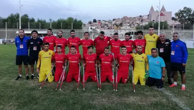 SON DAKİKA: Ampute Futbol Milli Takımı, Dünya ikincisi oldu