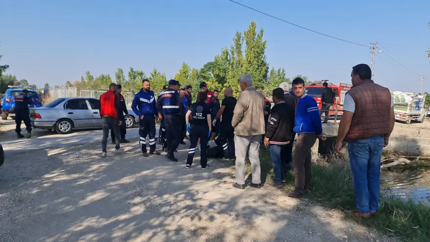 Sulama kanalında kadın cesedi bulundu 1