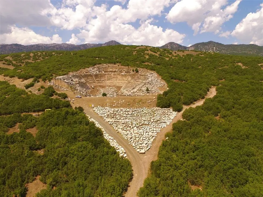 kibyra antik kenti, burdur gezilecek yerler, gladyatörler şehri kibyra, unesco 3