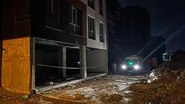 Kayıp işçinin cesedi inşaatın asansör boşluğunda bulundu