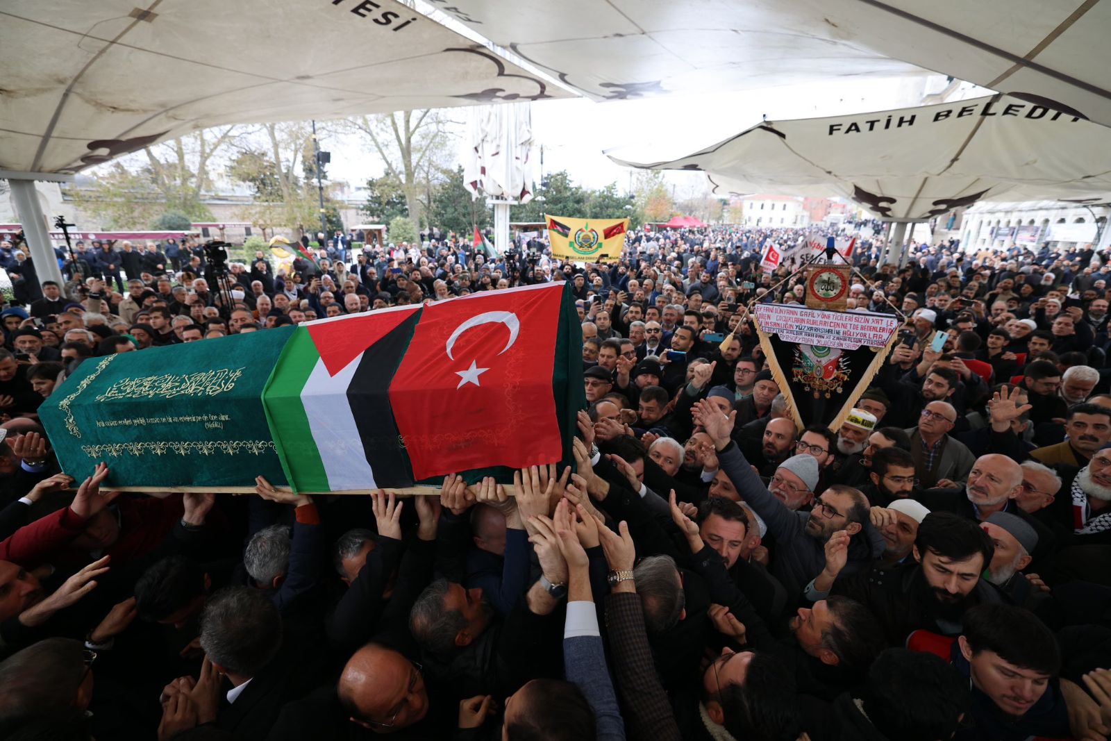Meclis’te fenalaşıp yaşamını yitiren Saadet Partili HasanBitmez son yolculuğuna uğurlandı