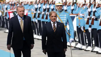 Cumhurbaşkanı Erdoğan, Pakistan Başbakanı Şerif ile görüştü