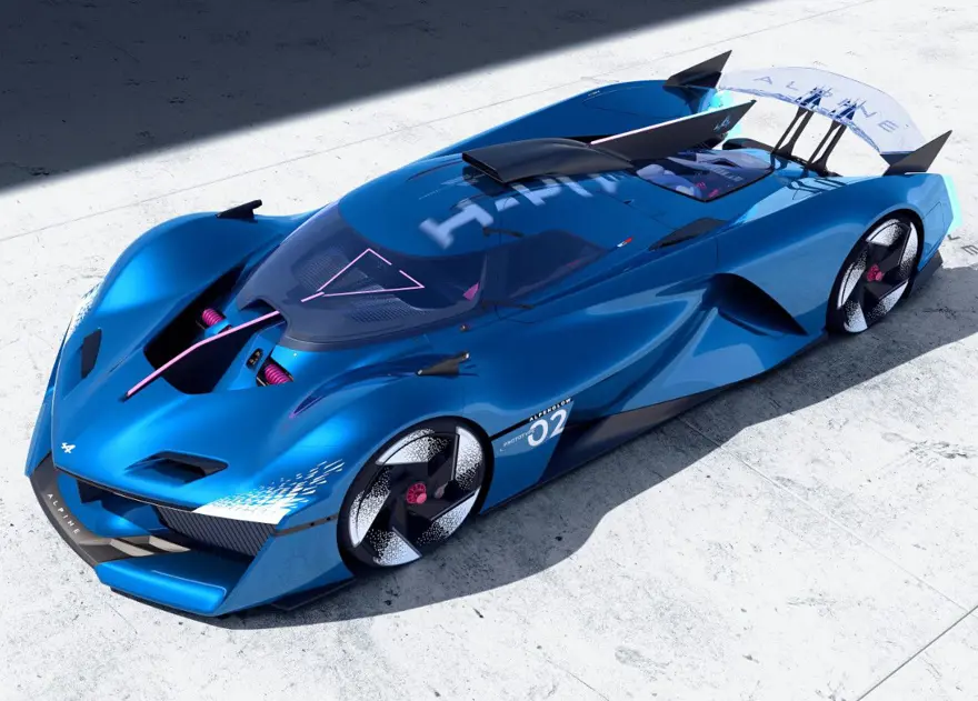 730 beygirlik hidrojenli hiper otomobil 3