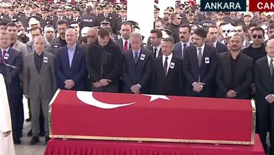 Şehit Yüzbaşı Özdemir'e veda
